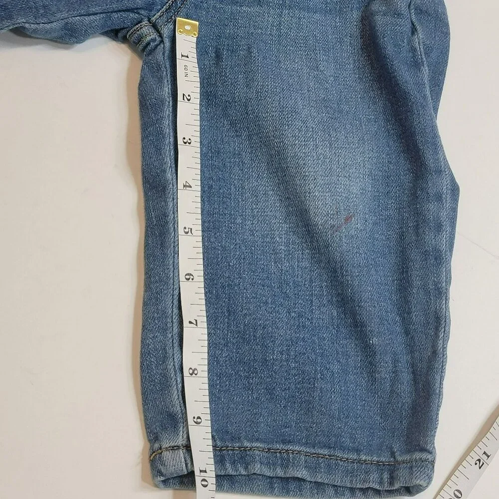 OshKosh B'Gosh Overalls, Toddler 3T, Denim Blue, Snap Button, Classic, GUC - Picture 12 of 13